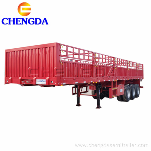 Trailer Truck Side Wall Fence Cargo Semi Trailer